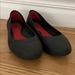 Iconic Black Ballet Comfort Crocs